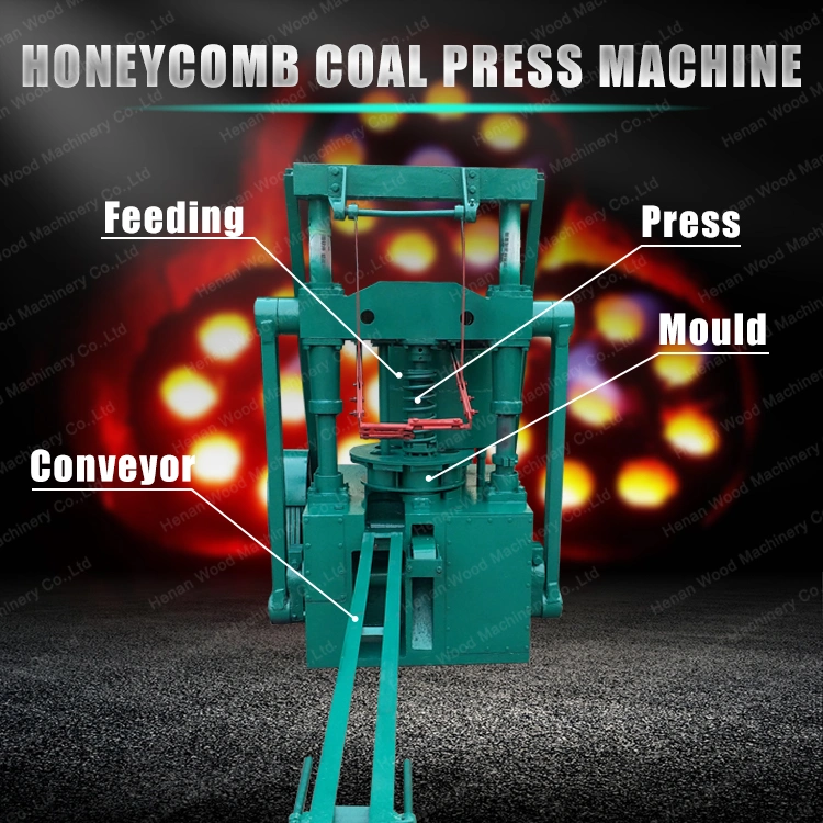 Honeycomb Briquetting Machines Carbon Rod Briquette Machines Peat Briquettes Making Machines