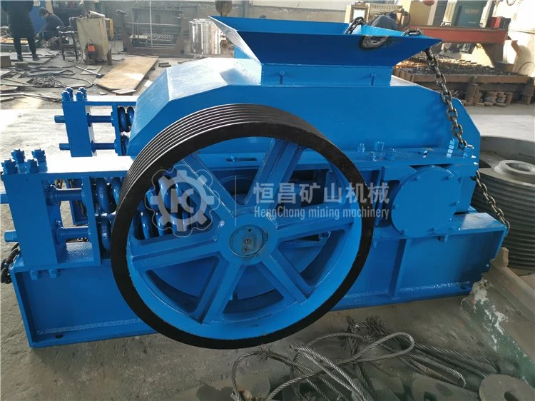 High Quality 2 Roller Crusher Machine Double Smooth Roller Crusher