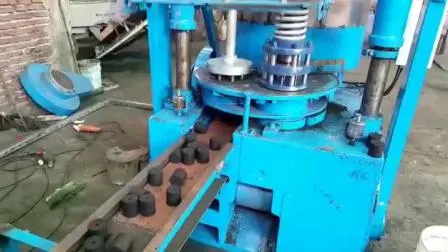 石炭からハニカム練炭を製造する機械